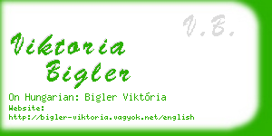 viktoria bigler business card